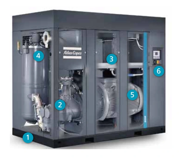 Como remover a luz de falha em um compressor de ar de parafuso