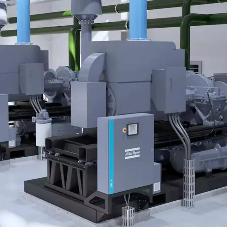 Compressor centrífugo isento de óleo